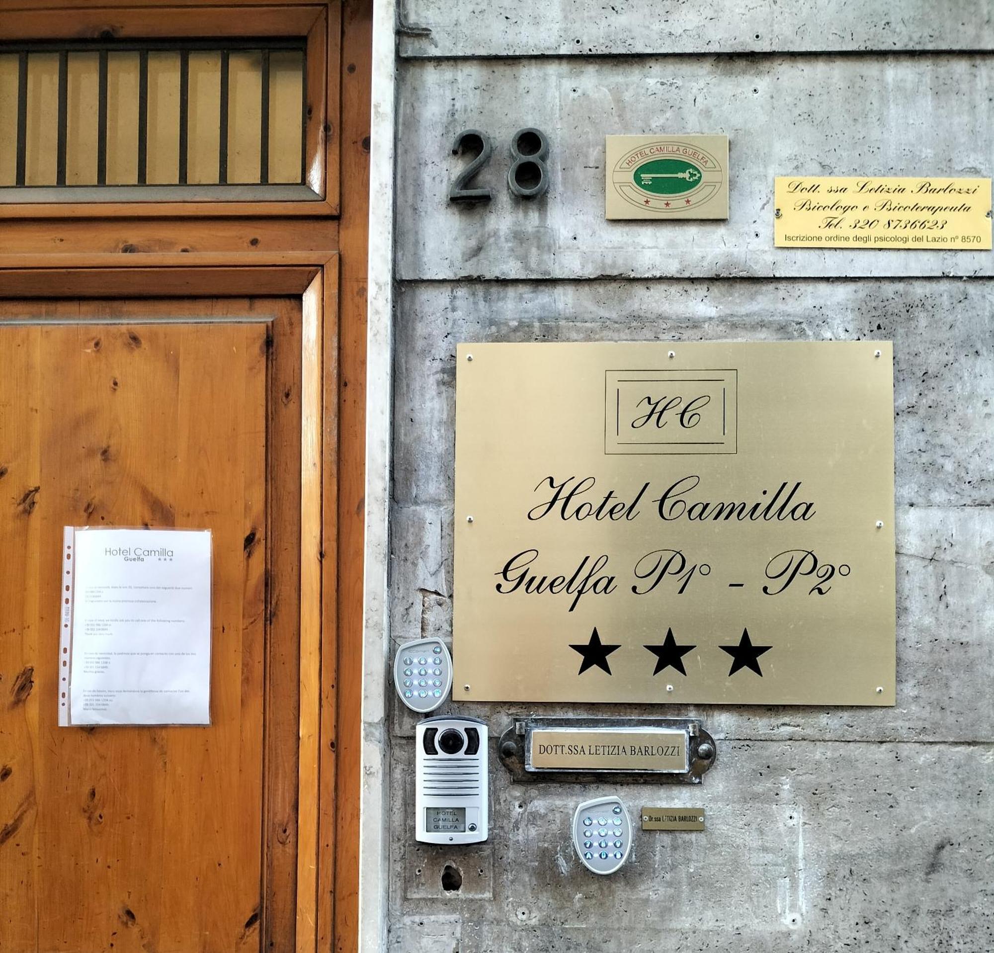 Hotel Camilla Guelfa Florenţa Exterior foto